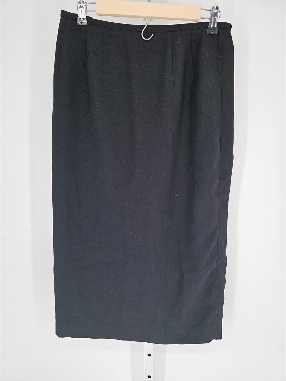 Joan Leslie Women's Back Slit Zip Closer Polyester Maxi Skirt Size 10P